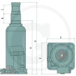 TRAXOR Dizalica FWH20 235/445 1AS - Slika 2