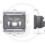 Prednji far LED John Deere - AL152328 zamjenski - Slika 8