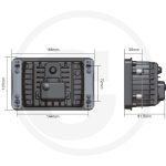 Prednji far LED John Deere - AL152328 zamjenski - Slika 9