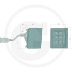 Radno LED svjetlo desno bočno John Deere - AL78178 zamjensko - Slika 7