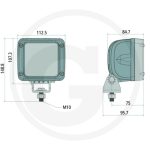 Radno LED svjetlo 3000lm - Slika 2