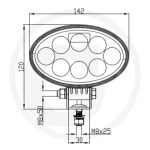 Radno LED svjetlo 900lm - Slika 6